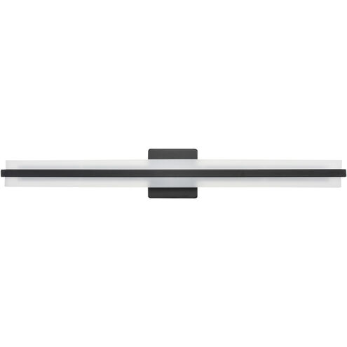 Troy LED 32 inch Matte Black Vanity Light Bar Wall Light